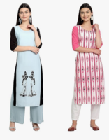 Women  Kurta pack of 2 from 138 rs