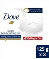 Lowest! DOVE CREAM BEAUTY BATHING BAR PACK OF 8 on Flipkart