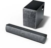 Lowest Mivi Fort S36 Soundbar With Subwoofer, 36W, 2.1 Channel, BT V5.3 Sound bar 36 W Bluetooth Soundbar  (Black, 2.1 Channel)
