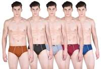 DOLLAR BIGBOSS Men's Cotton Blend Midas U/E Regular Briefs (Color & Print May Vary)