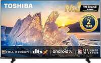 TOSHIBA 108 cm (43 inches) V Series Full HD Smart Android LED TV 43V35MP (Black)