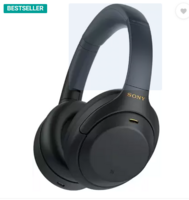 SONY WH-1000XM4 Bluetooth Headset  (Black, On the Ear)