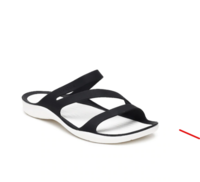 Lowest Crocs Women Black Solid Sandal