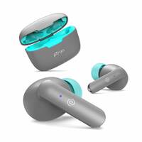 pTron Bassbuds Duo in-Ear Wireless Earbuds, Immersive Sound, 32Hrs Playtime, Clear Calls TWS Earbuds, Bluetooth V5.1 Headphones, Type-C Fast Charging, Voice Assistant & IPX4 Water Resistant 
