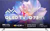 iFFALCON by TCL 139 cm (55 inch) QLED Ultra HD (4K) Smart Google TV With Dolby Atmos Vision & HDR10 (iFF55Q73)
