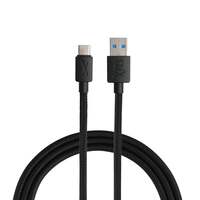 FLiX (Beetel USB to Type C PVC Data Sync & 2A Fast Charging Cable, Made in India, 480Mbps Data Sync, Tough Cable, 1 Meter Long USB Cable for USB Type C Devices (Black)(XCD-C12)