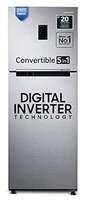 Samsung 301 L 3 Star Convertible 5-in-1 Digital Inverter with Display Frost Free Double Door Refrigerator (RT34C4523S9/HL, Silver, Refined Inox, 2023 Model), Free 1 Year Extended warranty