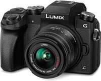 Panasonic LUMIX G7 16.00 MP 4K Mirrorless Interchangeable Lens Camera Kit with 14-42 mm Lens (Black) with 3x Optical Zoom