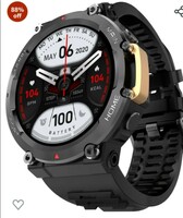 Fire-Boltt Artillery 1.5” HD Display Smart Watch, Shockproof Design, Rugged Looks, Motion Sensor Gaming, 320 mAh Battery, Bluetooth Calling, 100+ Sports Modes, Health Suite, Inbuilt Games (Black) 