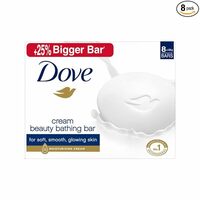 Dove Cream Beauty Bathing Soap Bar 125g (Combo Pack of 8)