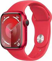 Apple Watch Series 9 [GPS + Cellular 41mm] Smartwatch with (PRODUCT)RED Aluminum Case with (PRODUCT)RED