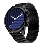 Noise Mettalix 1.4" Display, Bluetooth Calling Smart Watch with Metallic Strap, Stainless Steel Finish, Functional Crown, 7-Day Battery (Elite Black)