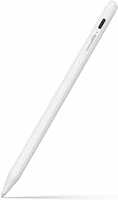 Amazon Basics Universal Stylus Pen for Touch Screens | Android, iOS (iPad/iPad 2/New iPad 3/iPad4/iPad Pro/iPad Mini) | Fine Point Stylus Pen (White)