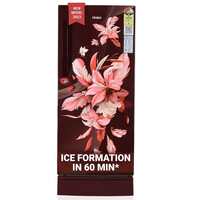 Haier 190 L 3 Star Direct Cool Single Door Refrigerator Appliance (2023 Model, HED-203RFB-P, Red Opal, Base Stand with Drawer)