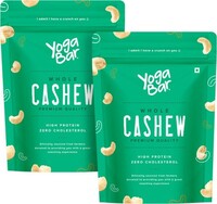 Yogabar Premium Whole Cashew Nuts 1kg Cashews  (2 x 0.5 kg)