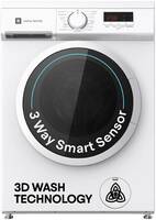 realme TechLife 6 kg 5 Star Power Clean Fully Automatic Front Load Washing Machine with In-built Heater White  (RMFL605NHNAW)