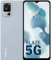 Lava Blaze 5G (Glass Blue, 4GB RAM, UFS 2.2 128GB Storage) 