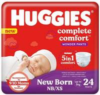 Huggies Complete Comfort Dry Pants diapers min 40% off