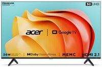 Acer 127 cm (50 inches) Advanced I Series 4K Ultra HD Smart LED Google TV