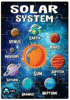 FunBlast Solar System Jigsaw Puzzle for Kids Jigsaw Puzzle for Kids of Age 4-5 Years – 24 Pcs (Multicolor, Size 30X22 cm)