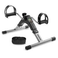 Sparnod Fitness SMB-100 Mini Cycle Pedal Exerciser with Adjustable Resistance and Digital Display