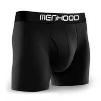 Underwear for Men, Pouch Support Technology - Ultra Soft and Breathable Micro-Modal Fabric, Tagless Waistband, Spandex Elasticity, Anti-Sweating and Anti Odour Men's Boxer Brief | Ultimate Comfort