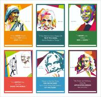 VantageKart Social Workers Inspirational Motivational Wall Posters for Home & Office Decor (Paper, 18x12-inch) - Set of 6 @ 220/-