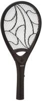 Amazon Brand - Solimo Anti-Mosquito Racquet, Insect Killer Bat with Rechargeable 500 mAh Battery and LED Light, Black