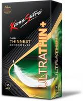 Kamasutra Ultra Thin+ Condoms Condom  (10 Sheets)