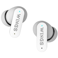 Wings Phantom 315 Earbuds with 40 hrs Battery Backup, ENC Mic Game Mode Bluetooth Headset