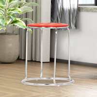 Da URBAN DISC | Multi Purpose | Stack Stool (Red) (1 pc) Apply 150₹ off Coupon