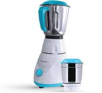 ZunVolt Power MG5 500 Mixer Grinder (2 Jars, White, Turquoise)