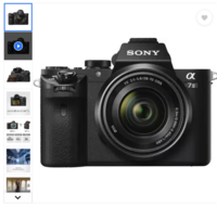 SONY Alpha Full Frame ILCE-7M2K/BQ IN5 Mirrorless Camera Body with 28 - 70 mm Lens  (Black)