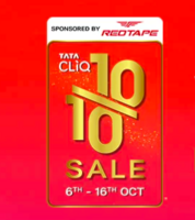 TataCliq 10/10 Sale Upto 80% off + up to ₹1000 coupon discounts, Bank offers, Extra neu coins offers