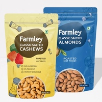 Farmley Classic Salted Cashews & Almonds Combo 200gm Each (400gm)