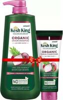 Kesh King Onion Shampoo 600ml + Keshking Onion Conditioner 200ml  (800 ml)
