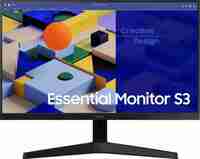 SAMSUNG 24 inch Full HD LED Backlit IPS Panel with 3-Sided Borderless Display, Game & Free Sync Mode, Eye Saver Mode & Flicker Free Monitor (LS24C310EAWXXL)  (AMD Free Sync, Response Time: 5 ms, 75 Hz Refresh Rate)