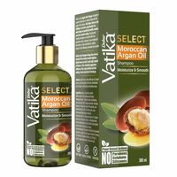 Dabur Vatika Select Moroccan Argan Oil Shampoo - 300ml (Moisturize & Smooth)  [Apply 5% off Coupon]