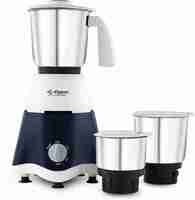 Flipkart SmartBuy FKSBMG50AIDHNBW PowerChef Premium 500 W Juicer Mixer Grinder  (3 Jars, White, Navy Blue)