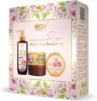 WOW Skin Science "Himalayan Rose Gift Box - Nourishing Skincare Kit For Light Hydration (3 Items in the set)