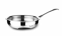 Crystal TriPro -Triply Stainless Steel Fry Pan - 26 cm (Induction Bottom)