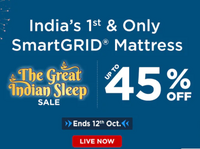 The Sleep Company The Great Indian Sleep Sale-Up to 45% Off 