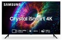 Samsung 108 cm (43 inches) Crystal iSmart 4K Ultra HD Smart LED TV UA43CUE60AKLXL (Black)