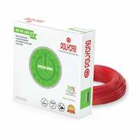 Polycab Eco-Friendly Greenwire PVC Insulated Copper Cable for Domestic  Wire (RED, 90m, 1.5sqmm)