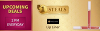 Myntra Loot at 2 PM Today - Myglammm Lip Linear 