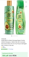 HAIR&CARE Pro Blend Damage Repair Combo (300ml Shampoo+ 300ml Hair Oil)