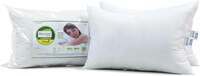 Recron Certified Microfiber Pillow, 17 x 27 Inch, White, Pack Of 2