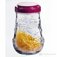 Pasabahce Glass Garden Pickle/Cookies/Snacks Kitchen Storage Jar 1600ml