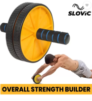 SLOVIC Double Wheel Ab Roller Gym