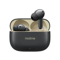 realme Buds T300 Truly Wireless in-Ear Earbuds with 30dB ANC, 360° Spatial Audio Effect, 12.4mm Dynamic Bass Boost Driver with Dolby Atmos Support, Upto 40Hrs Battery and Fast Charging (Stylish Black)